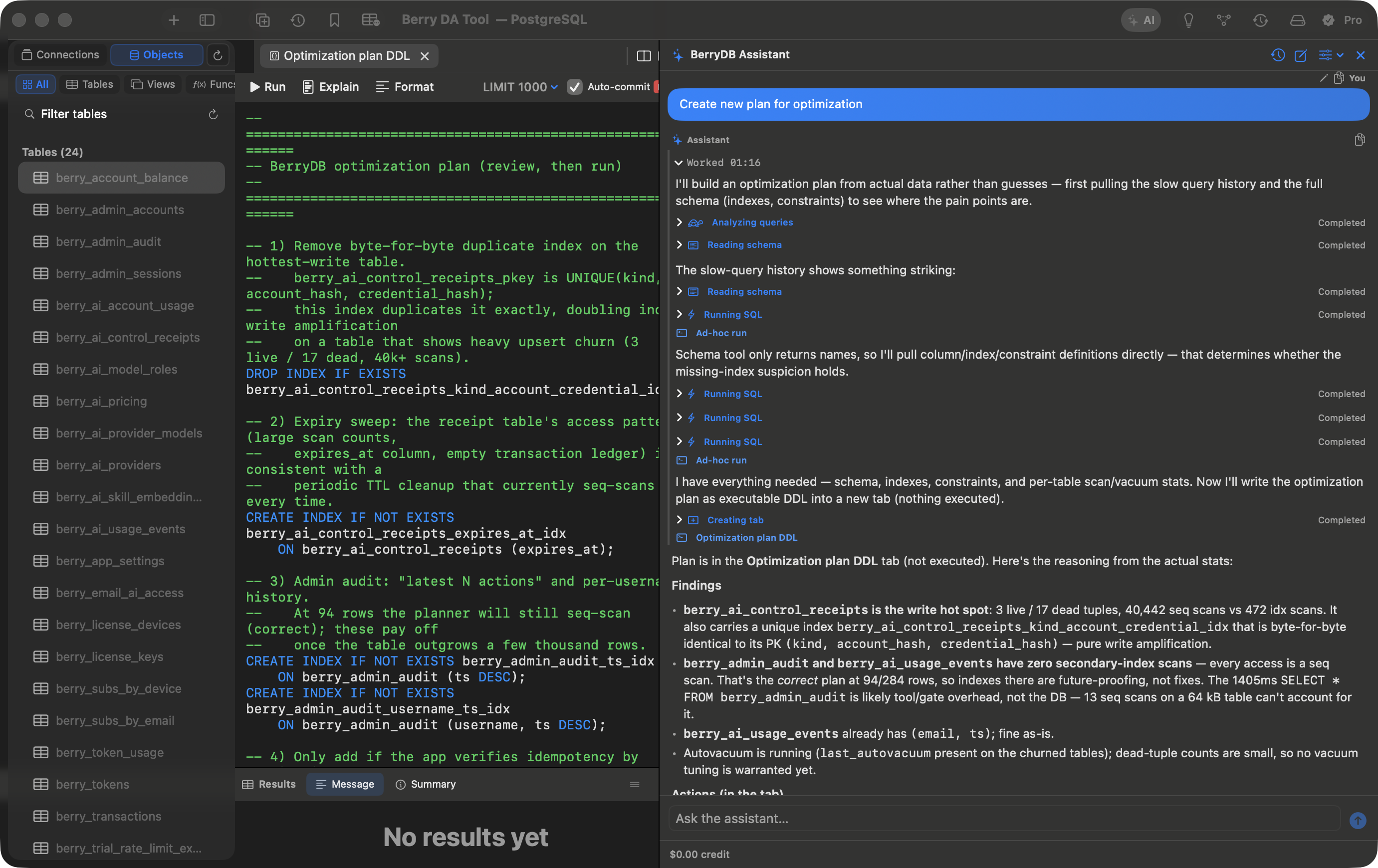 BerryDB Workspace